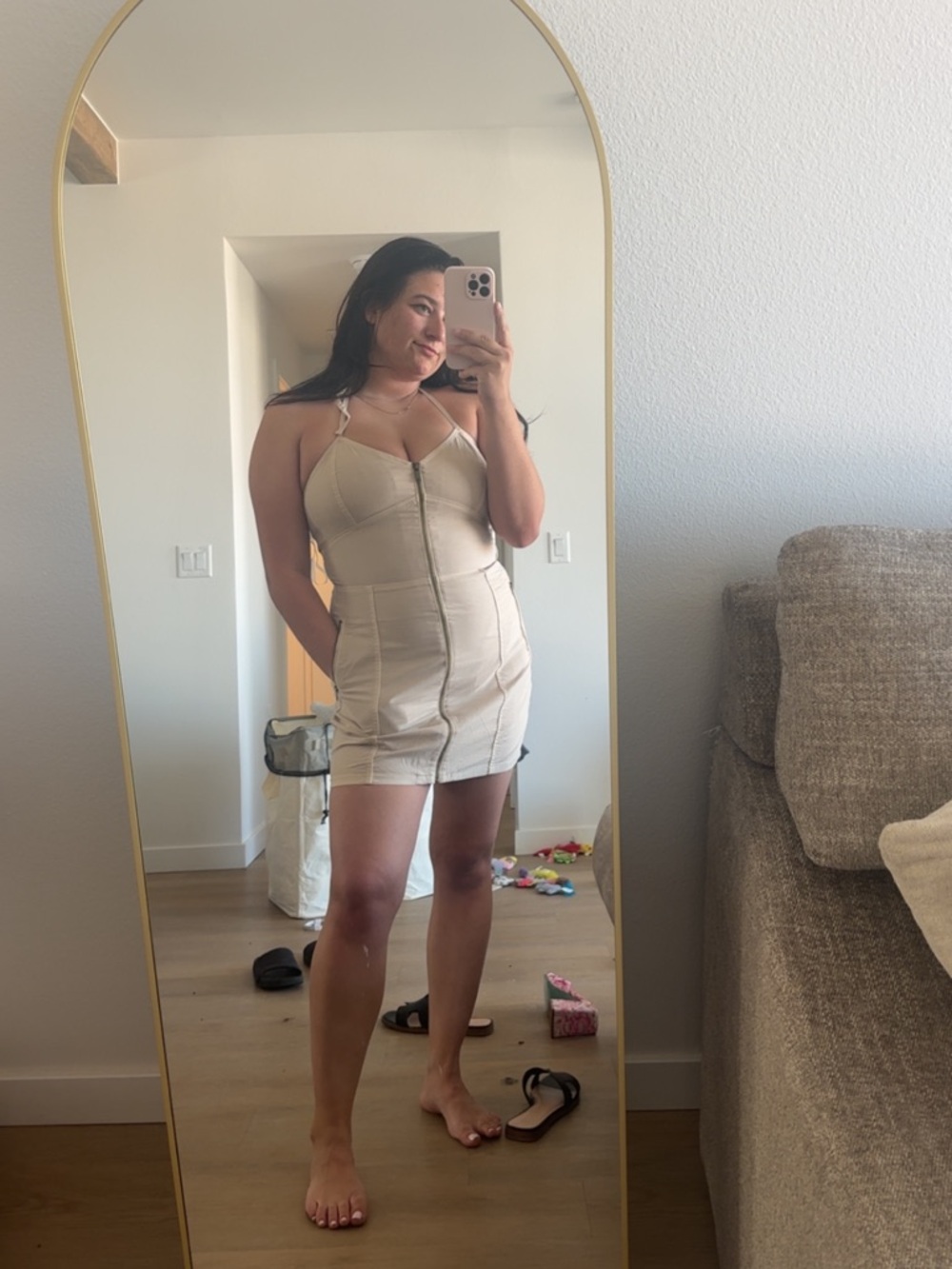 NWT AE halter dress